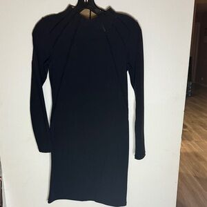 David Lerner size Medium Black Long Sleeve Dress